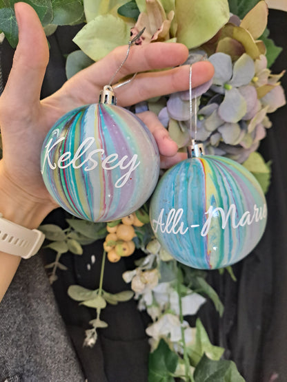 Personalised Christmas Baubles