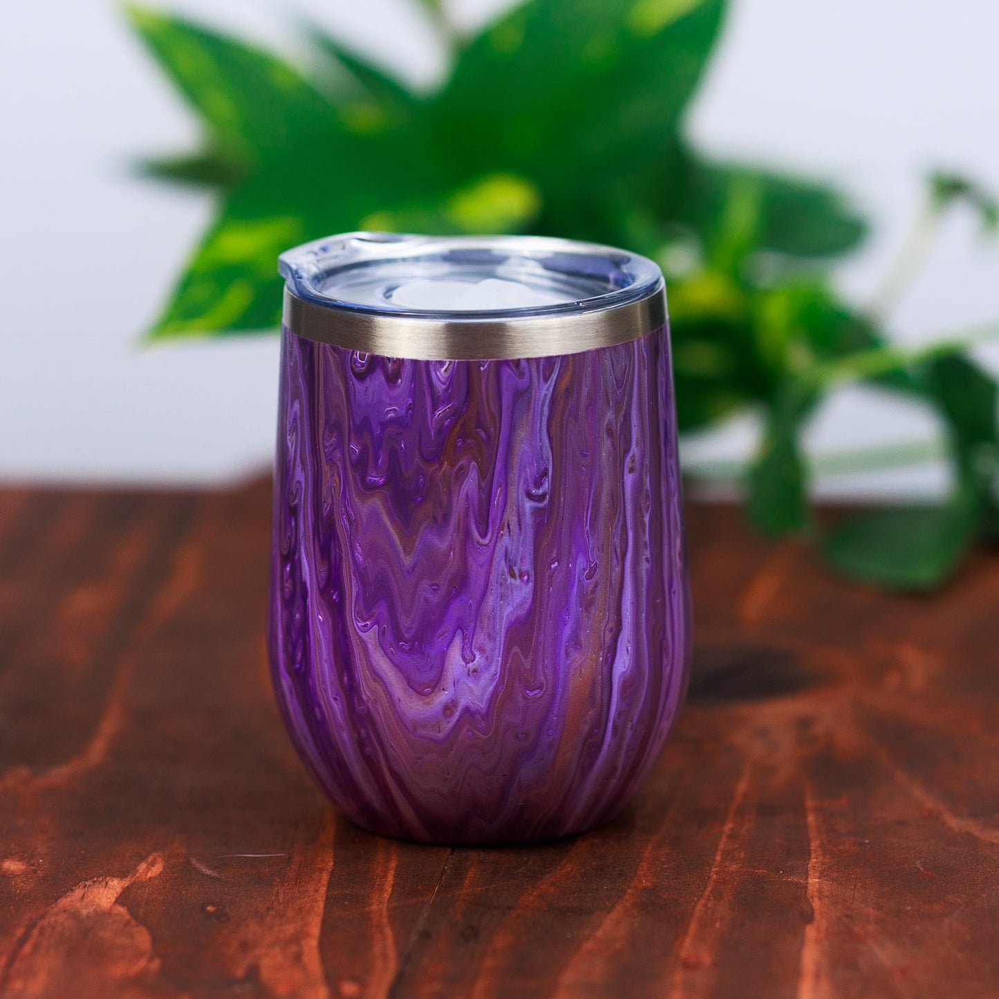 Wine and Drink Tumbler with Slide Lid