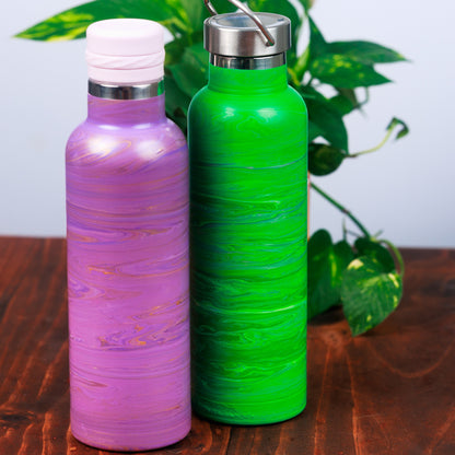 Water Bottle with Handle Lid 750ml