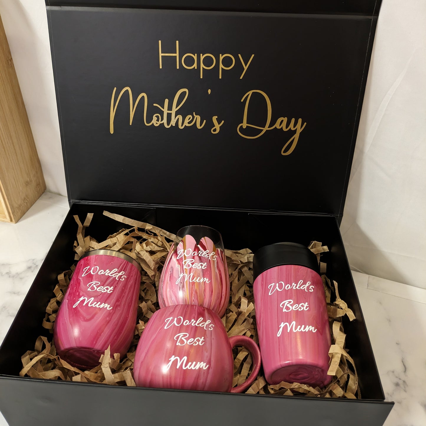 Home and Roam 4 Piece Drinkware Gift Set - Mother's Day Edition