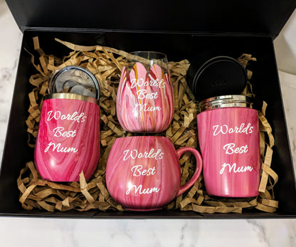 Home and Roam 4 Piece Drinkware Gift Set - Mother's Day Edition