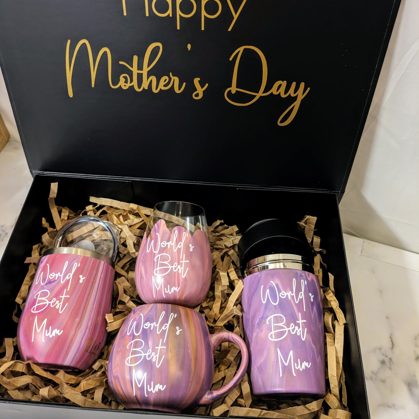 Home and Roam 4 Piece Drinkware Gift Set - Mother's Day Edition